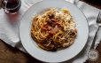 Spaghetti po sycylijsku z bakłażanem