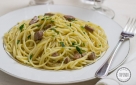 Spaghetti Carbonara z tuńczykiem
