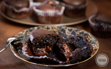 Muffiny czekoladowe z Nutella